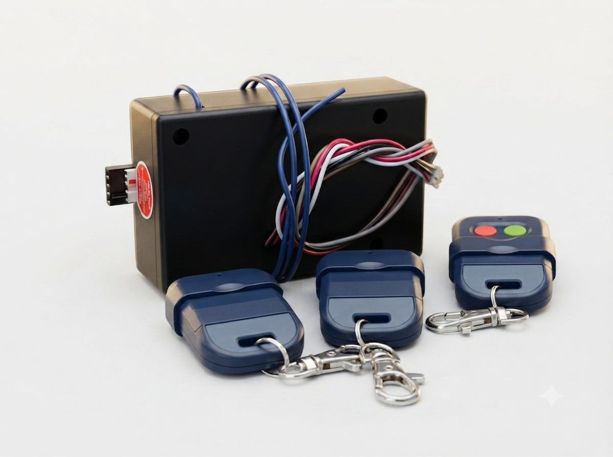Wireless 330MHz and 433MHz autogate remote control key fobs